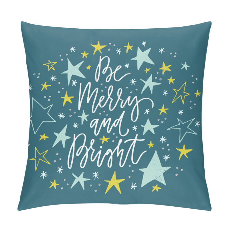 Personality  Christmas Card Design Pillow Covers