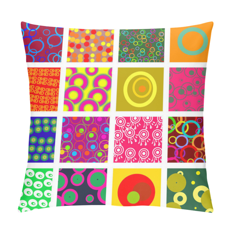 Personality  Big Set Stylish Seamless Wallpapers Pillow Covers