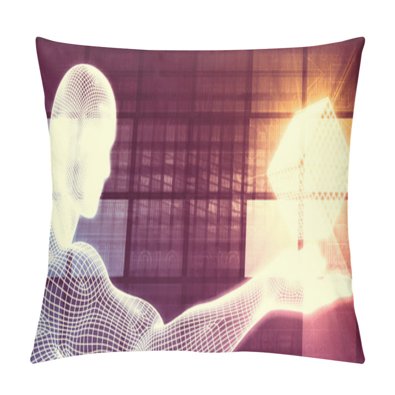 Personality  Business Analytics Concept Art Pillow Covers