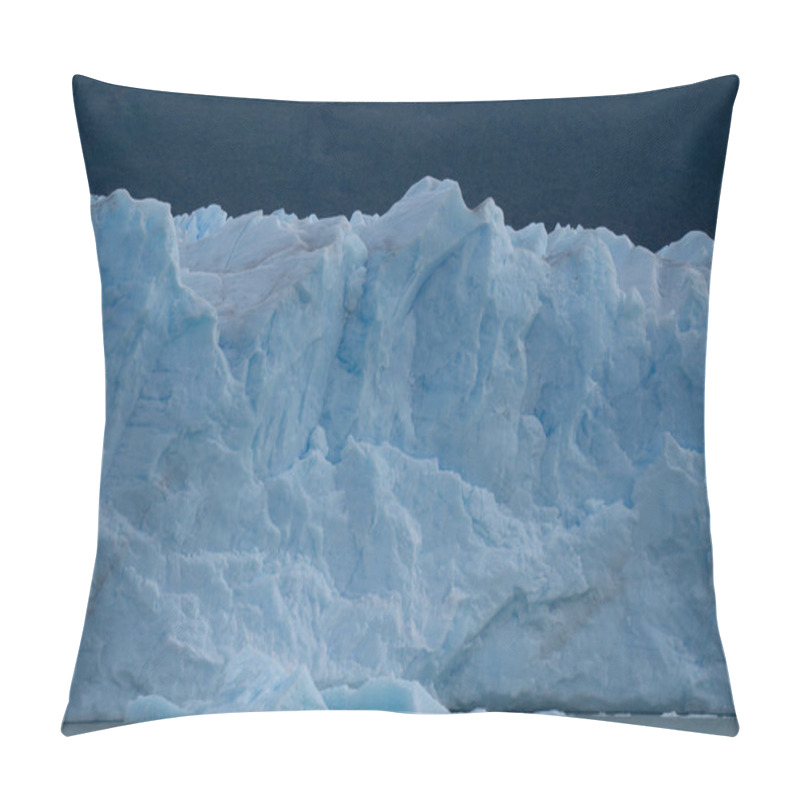 Personality  Los Glaciares National Park In Southern Argentina In Santa Cruz Perito Moreno Pillow Covers