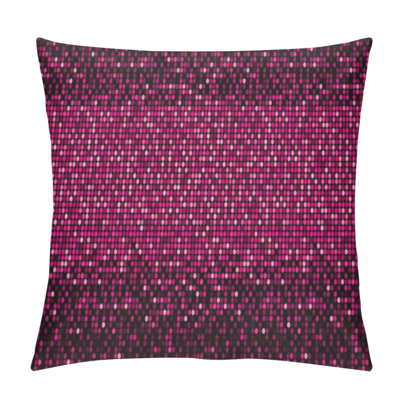 Personality  Shining Abstract Pink Mosaic Background Pattern, Part 2 Pillow Covers