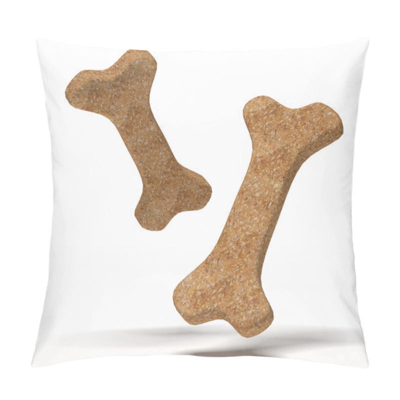 Personality  Brown Dog Biscuit Pillow Covers