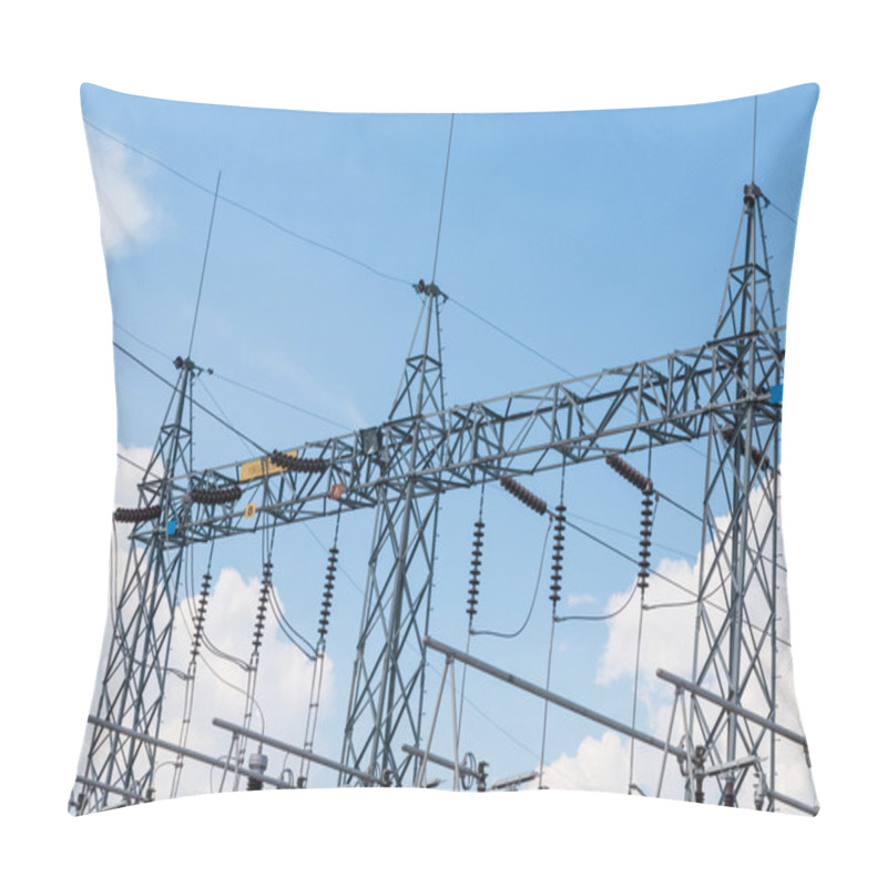 Personality  Electric Power Substation. Pillow Covers