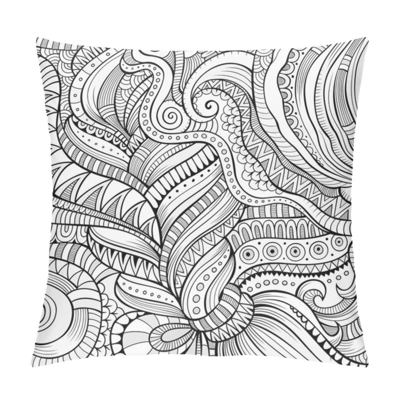 Personality  Decorative Ethnic Vector Background Pillow Covers