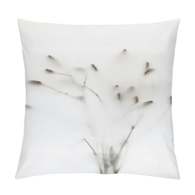 Personality  Delicate Wildflowers Softly Swaying In A Gentle Breeze. Pillow Covers