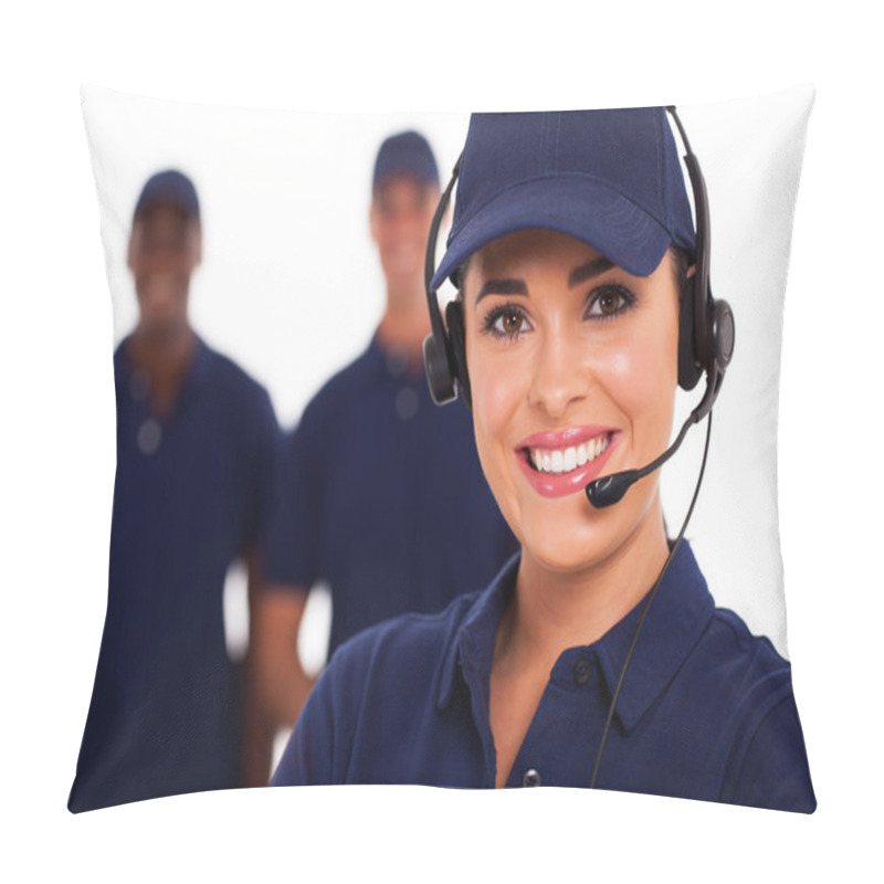 Personality  Technical Support Call Center Operator And Team Pillow Covers