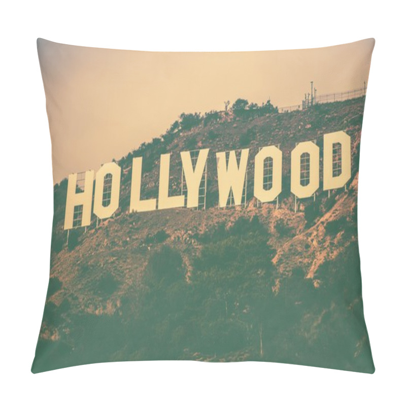 Personality  Famous Hollywood Hills Pillow Covers