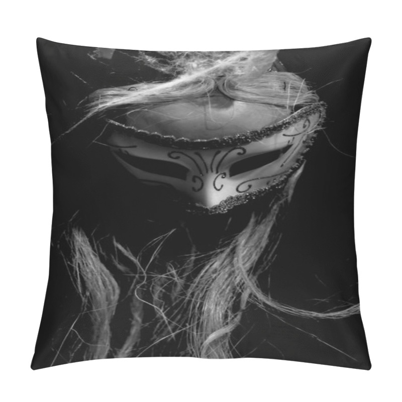 Personality  The Mask To Amuse Or Terrify Other People. Pillow Covers