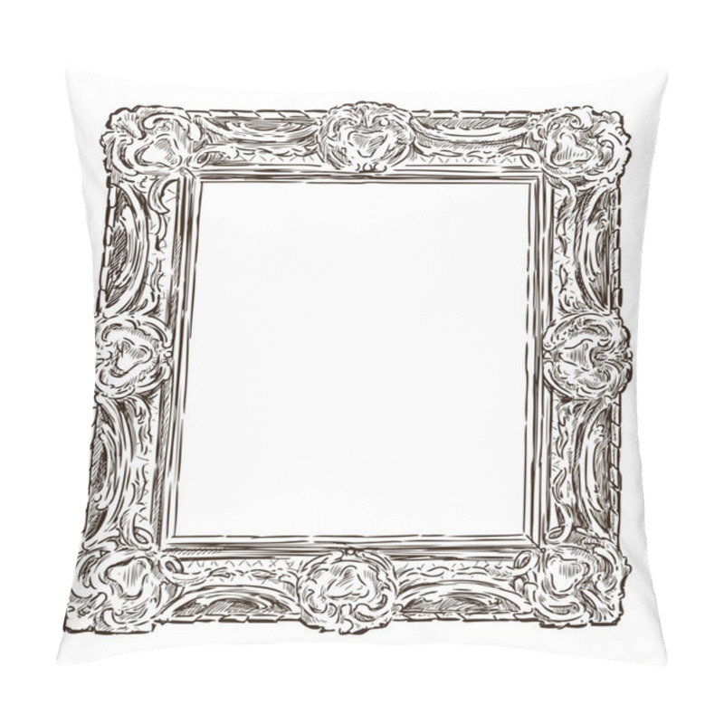 Personality  Antique Ornate Frame Pillow Covers