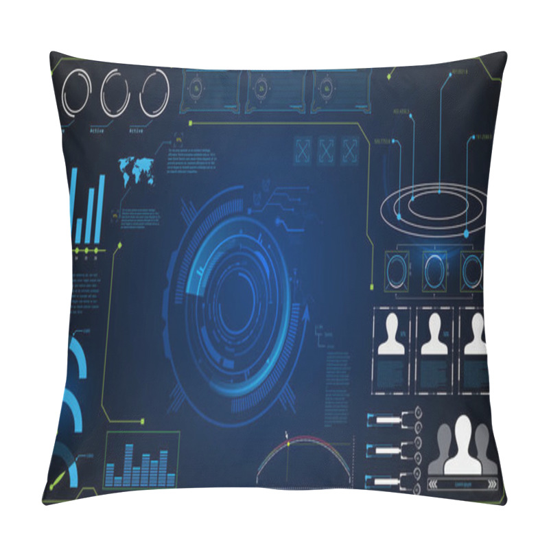 Personality  Future Technology Screen  Pillow Covers