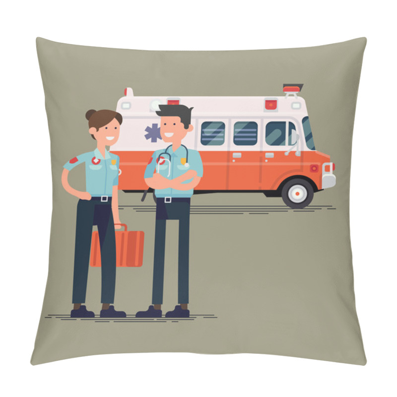 Personality  Healthcare Professionals Characters Pillow Covers