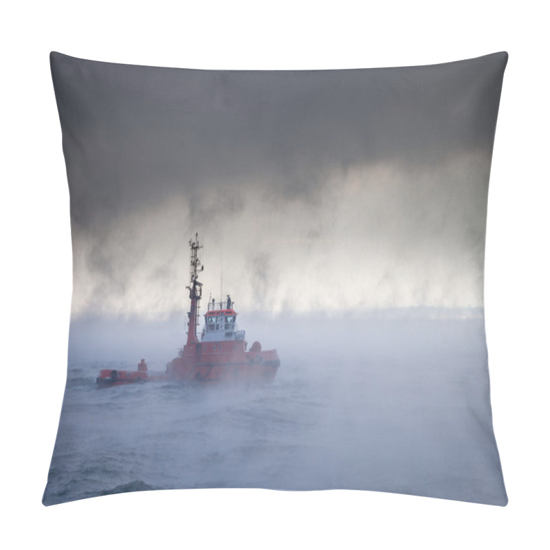 Personality  Sea In A Blizzard Pillow Covers