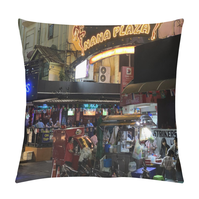 Personality  Nana Plaza Bangkok Pillow Covers