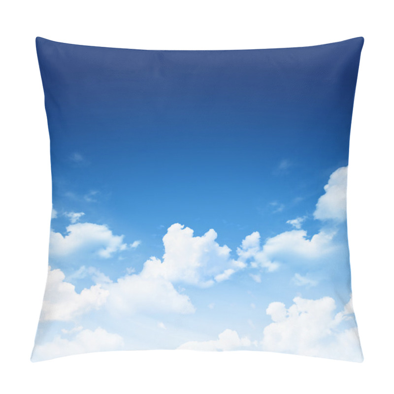 Personality  Blue Sky With Clouds Pillow Covers