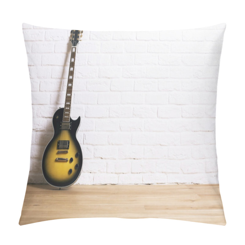 Personality  Electric Guitar In Studio Pillow Covers