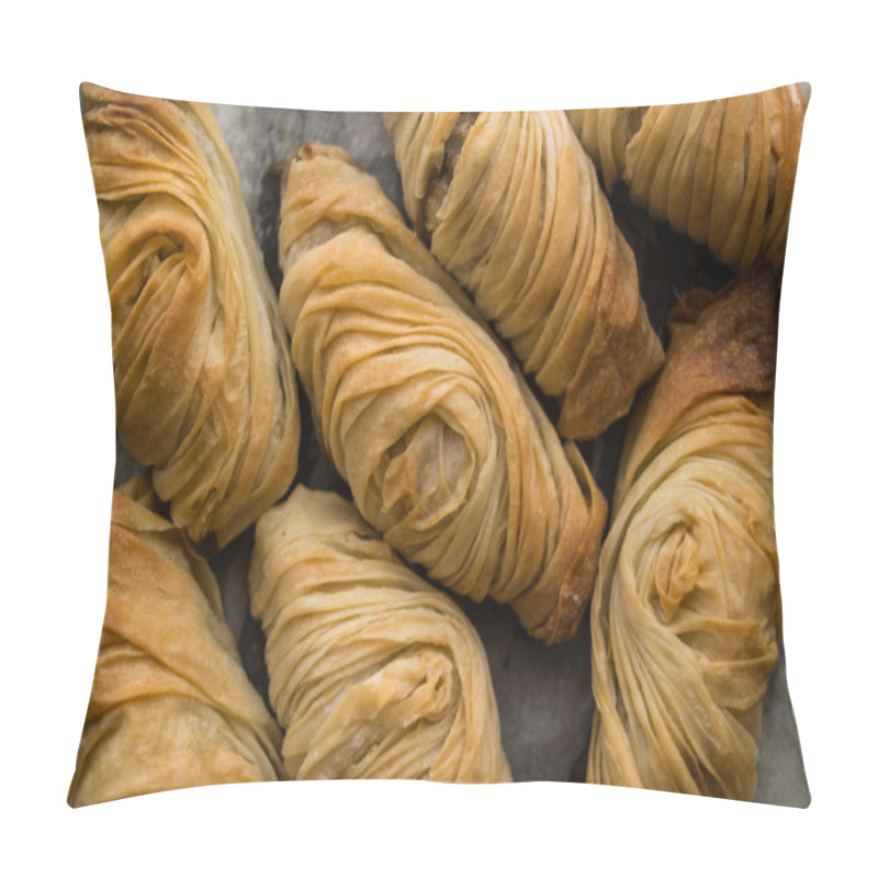 Personality  Turkish Borek / Patty With Cheese Or Eggplant. Pillow Covers