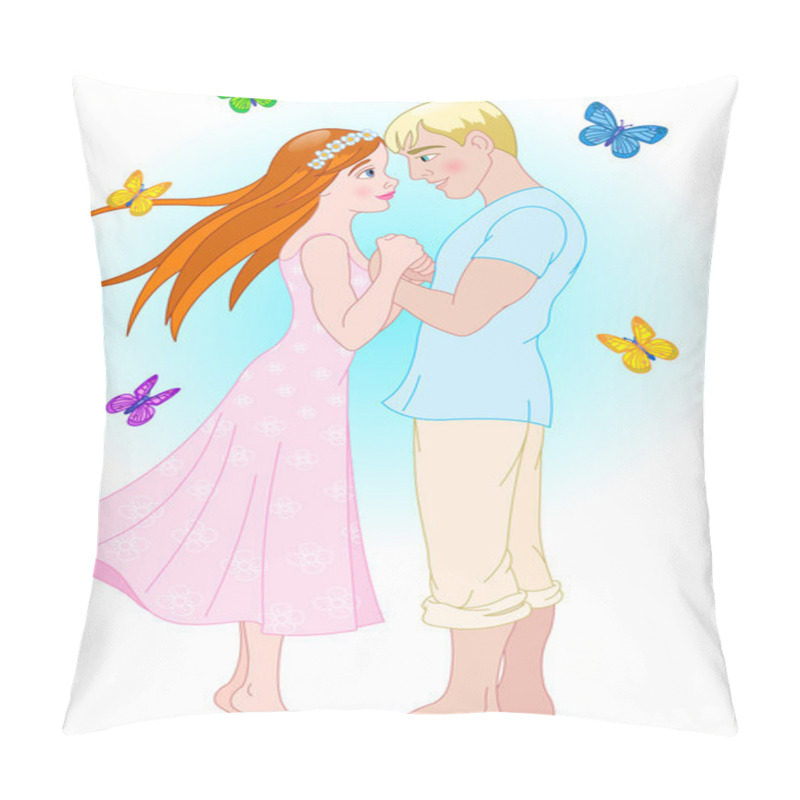 Personality  Romantic Couple Pillow Covers