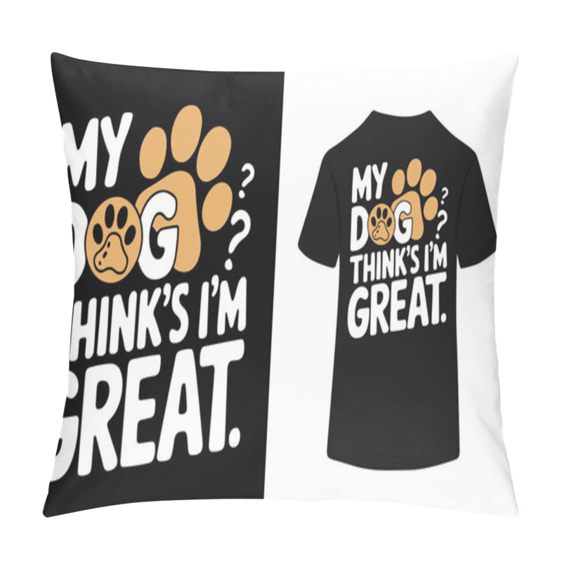 Personality  Paw Design For Dog Lovers Pillow Covers