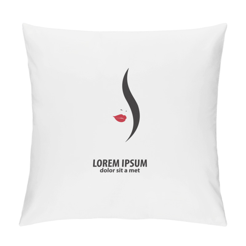 Personality  Sample Logo For A Beauty Salon, Products Pillow Covers