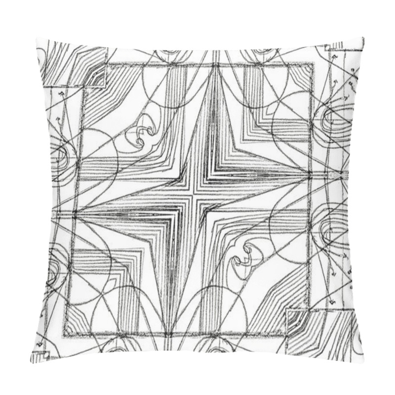 Personality  Zentangle Pattern Pillow Covers