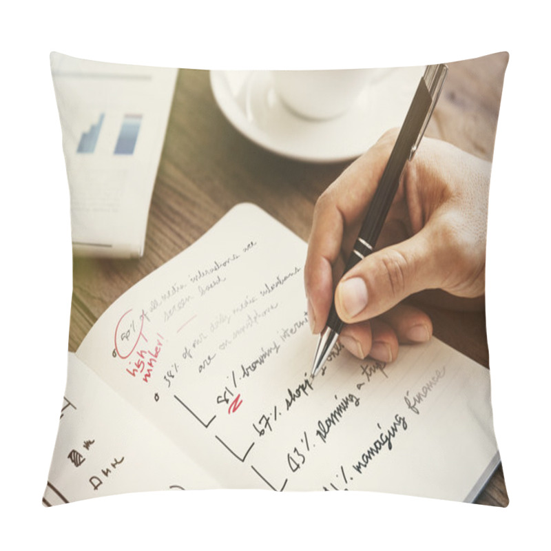 Personality  Person Writing Notes  Pillow Covers