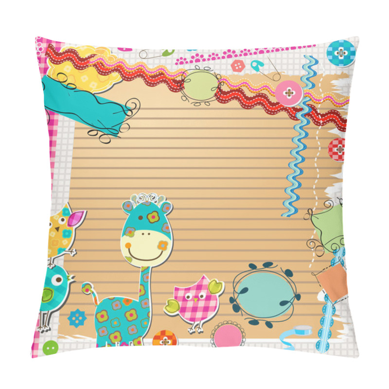 Personality  Scrapbook Kit Pillow Covers