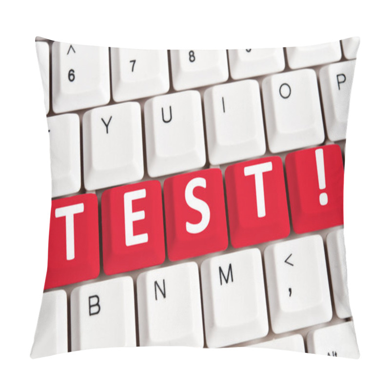 Personality  Test Word On Keyboard Pillow Covers