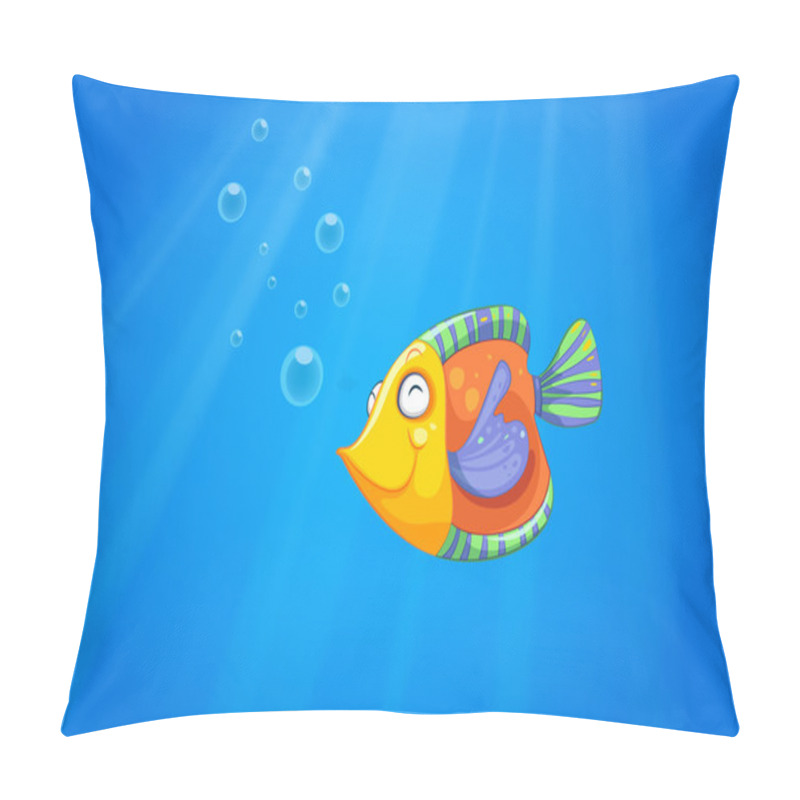 Personality  A Deep Ocean With A Fish Pillow Covers