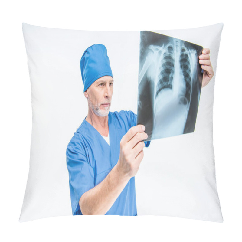 Personality  Doctor With X-ray Image Pillow Covers