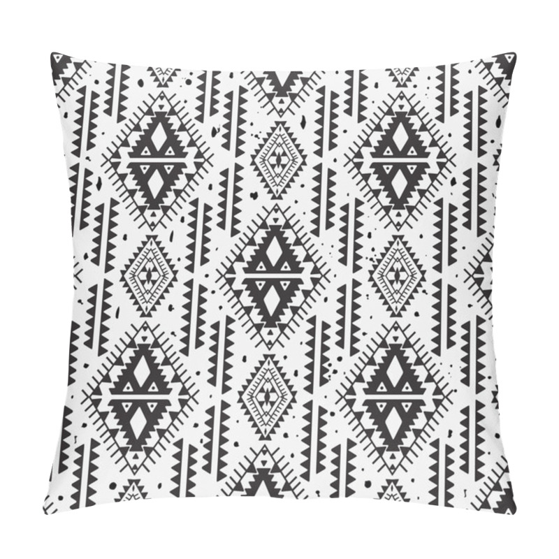 Personality  Tribal Vector Seamless Pattern Pillow Covers