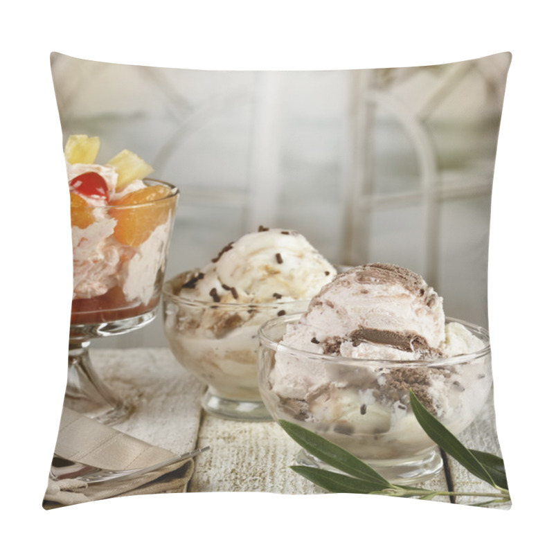 Personality  Ice Cream Desserts Pillow Covers