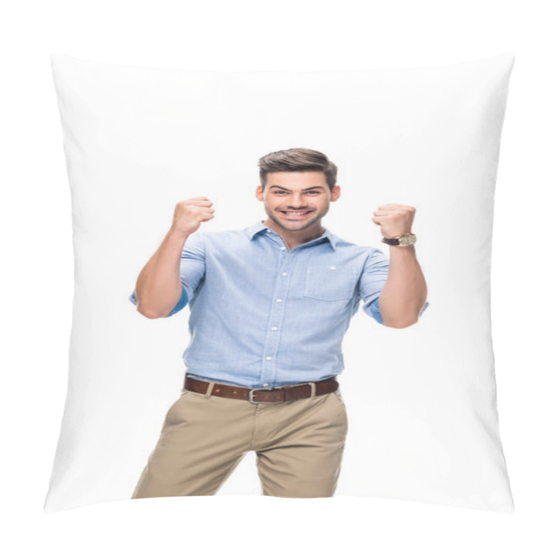 Personality  Celebrating Victory Pillow Covers