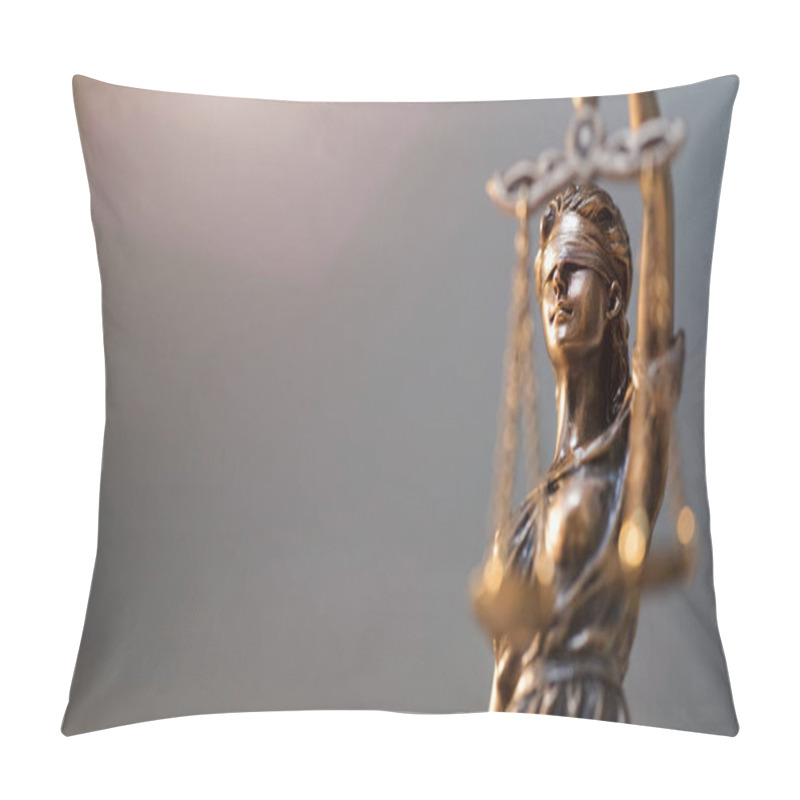 Personality  Lady Justice Statue Pillow Covers