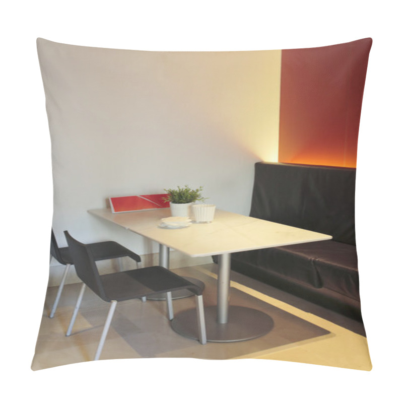 Personality  Cafe Interior Pillow Covers