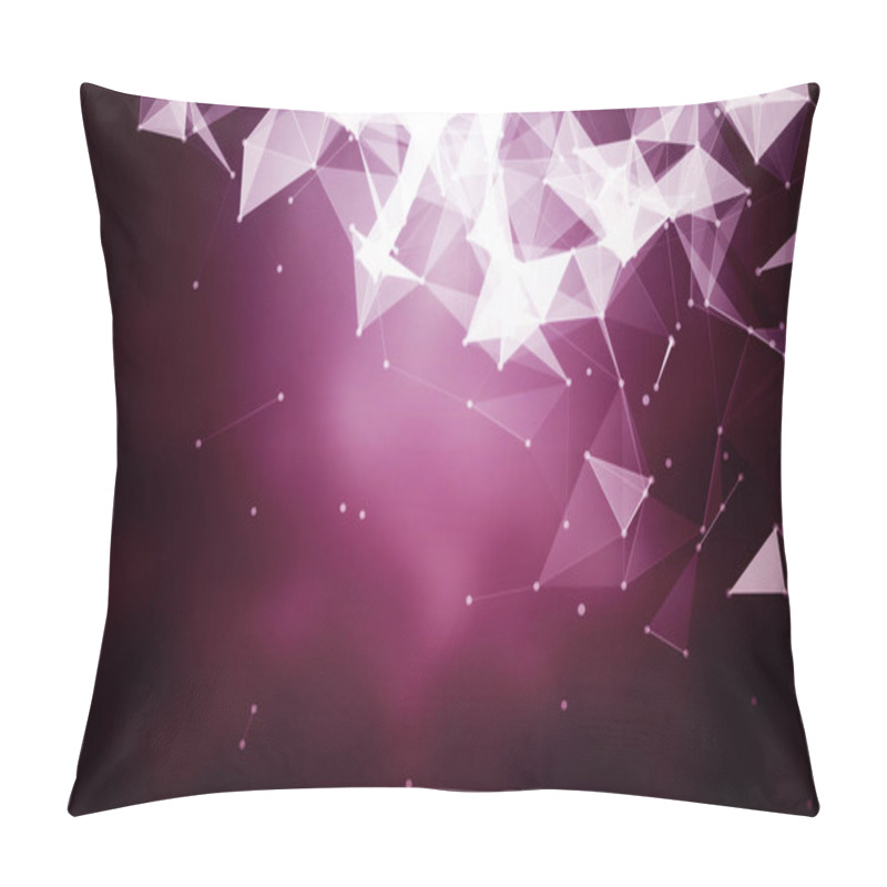 Personality  Data Visualization In Form Of Polygonal Shapes  Pillow Covers