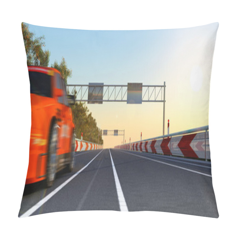 Personality  Car Racing Pillow Covers