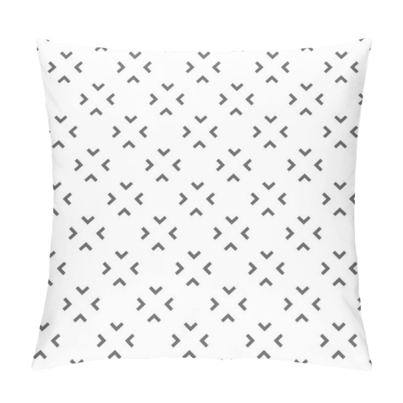 Personality  Vector. Black And White Abstract Ethnic Seamless Pattern. Background Of Angle Brackets. Mosaic. Design Of Packaging Paper, Textile Printing, Web Design, Cover, Advertising And Typographic Products. Pillow Covers