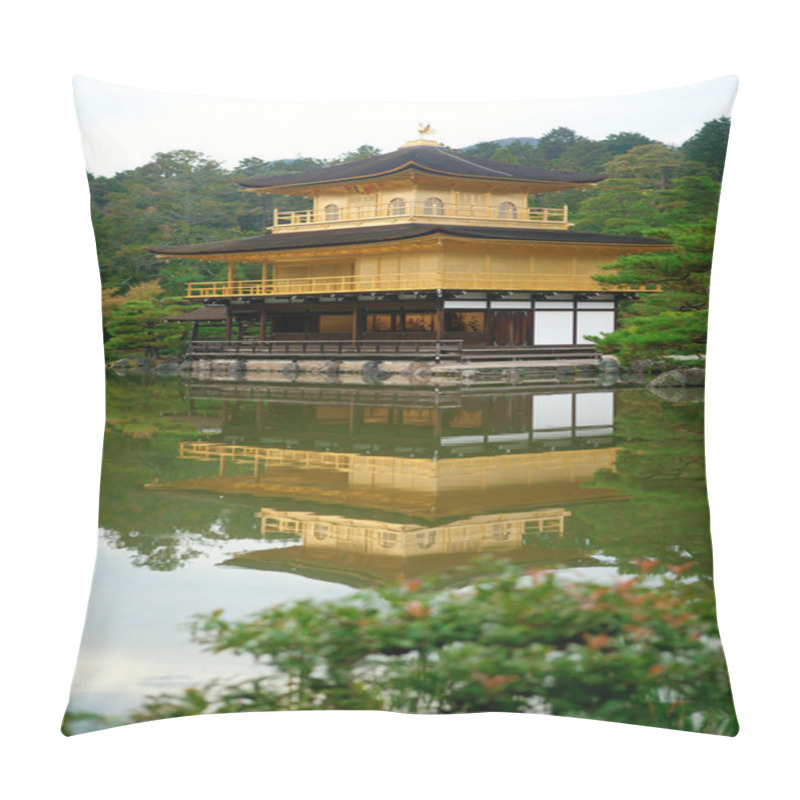 Personality  Kinkakuji Temple (The Golden Pavilion) In Kyoto, Japan Pillow Covers