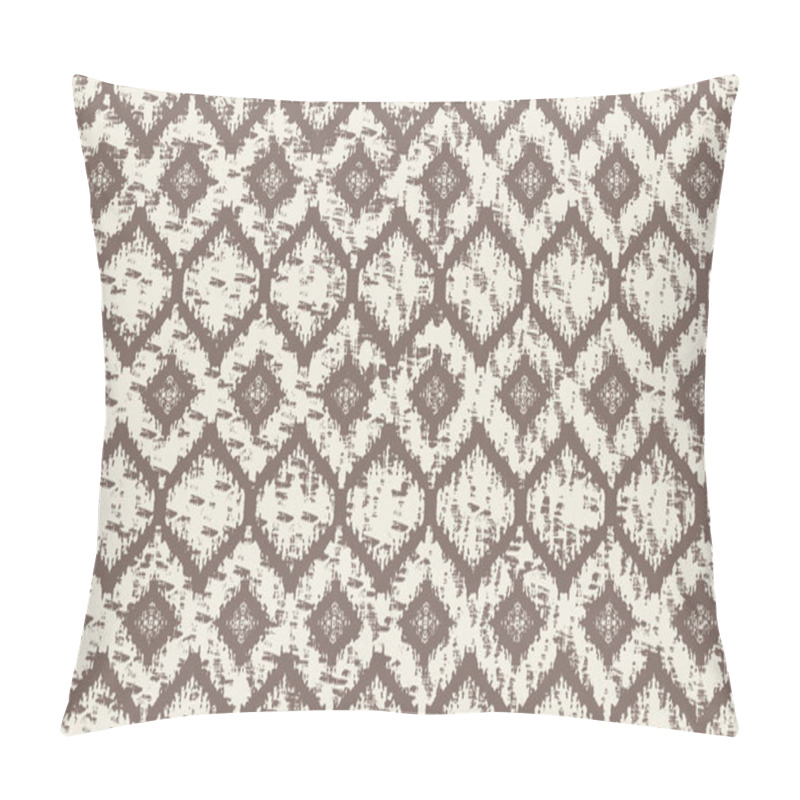 Personality  Geometrical With Abstract Texture Pattern In High Definition Texture Isolated On White Canvas With Trending Colors Pillow Covers