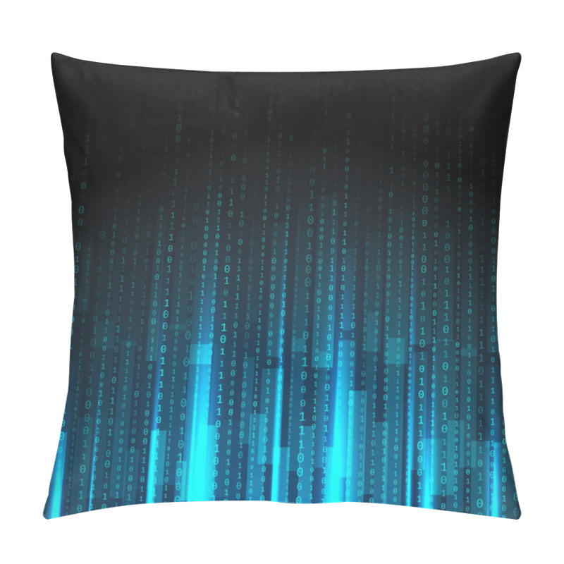 Personality  Abstract Matrix Background Pillow Covers