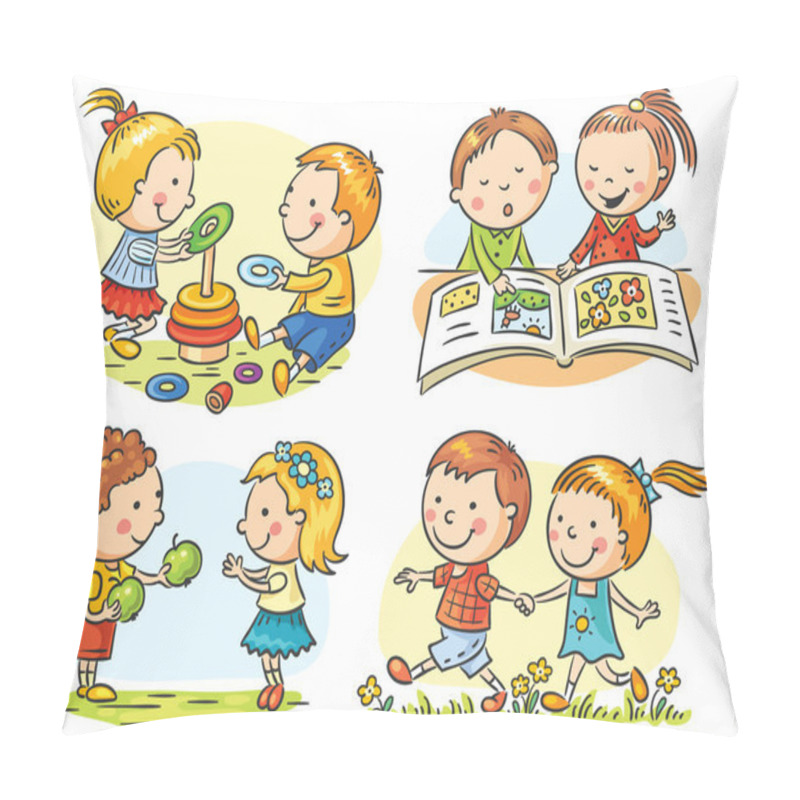 Personality  Kids' Activities Set Pillow Covers