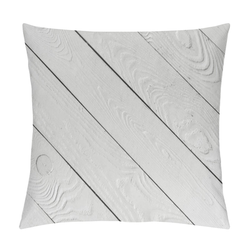 Personality  White Wooden Texture  Pillow Covers