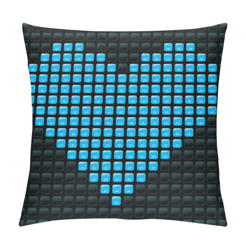 Personality  Dotted Heart Pillow Covers