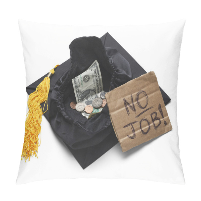 Personality  Jobless College Graduate Pillow Covers