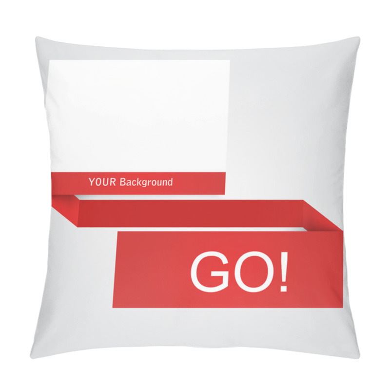 Personality  Set Of Blank Rectangle Labels. Acute Corners Pillow Covers