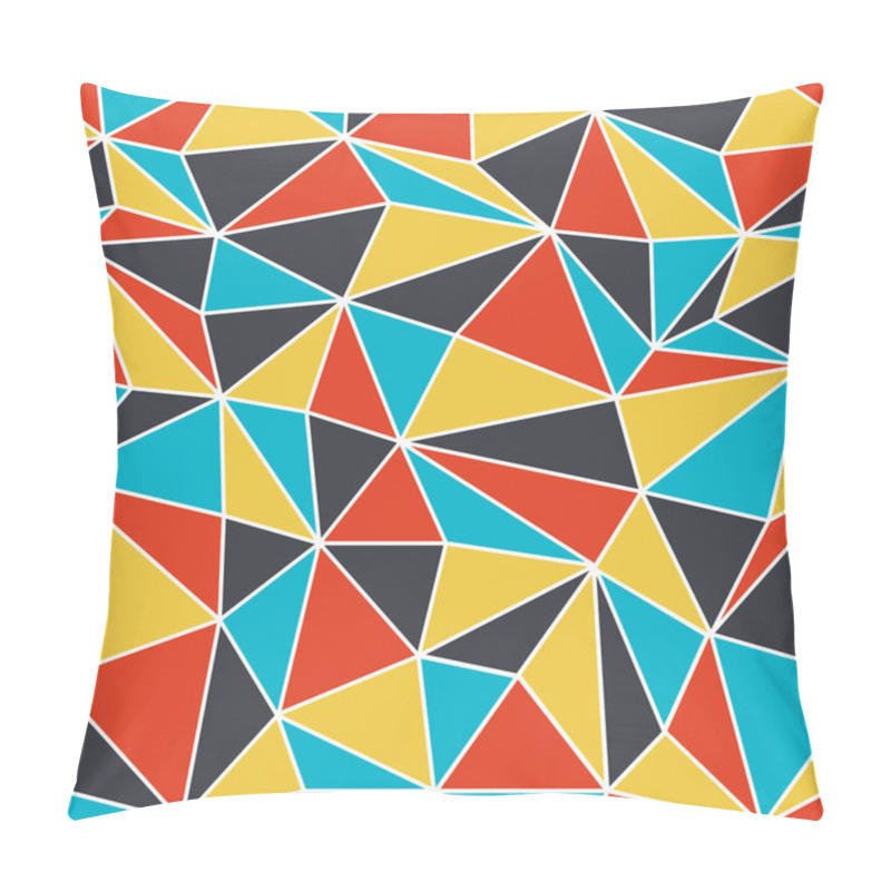 Personality  Geometric Pattern In Retro Style  Pillow Covers