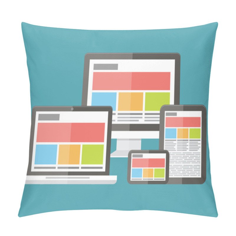 Personality  Responsive Web Design, Application Development And Page Construction. Pillow Covers