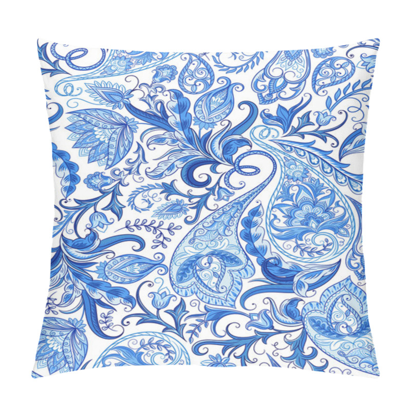 Personality  Seamless Paisley Pattern Pillow Covers