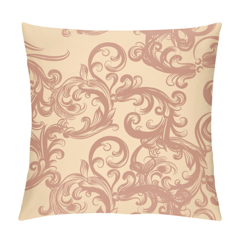 Personality  Vector Seamless Background With Ornament Pillow Covers