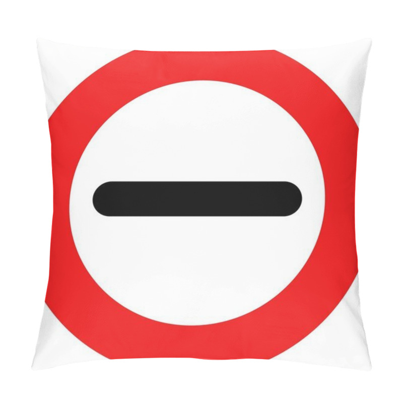 Personality  Passing Without Stopping Prohibited Pillow Covers